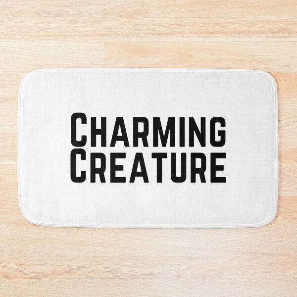 Item preview, Charming Creature Lovely Motivation Inspiration Cute Good Personality Typographic Slogans Lines Man’s & Woman’s  designed and sold by Wanneer T-shirts Praten.