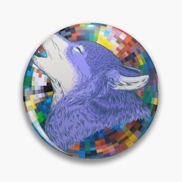 Item preview, Siberian Huskey Blue pixels designed and sold by workdivision.