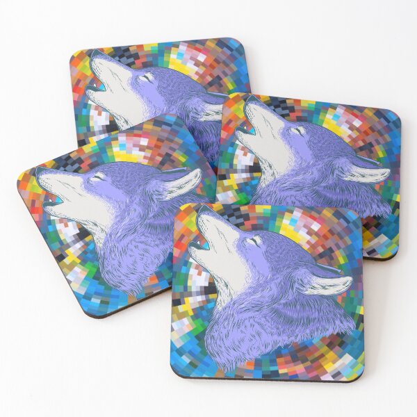 Item preview, Siberian Huskey Blue pixels designed and sold by workdivision.