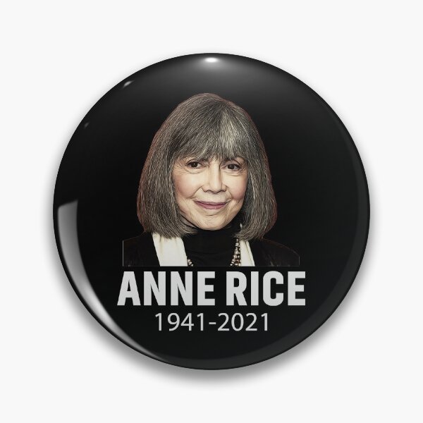 Aperçu de l'œuvre RIP Anne Rice 1941-2021 créée et vendue par Brennanshop.