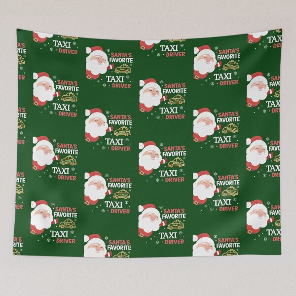 Item preview, Santa's Favorite Taxi Driver designed and sold by koonam.