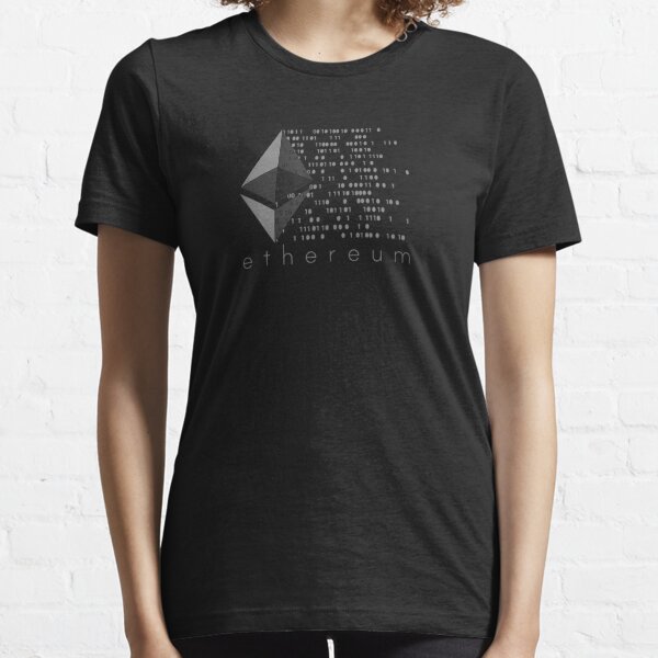 T-shirt officiel Ethereum ETH Bitcoin BTC Crypto-monnaie Crypto pour hommes T-shirt essentiel
