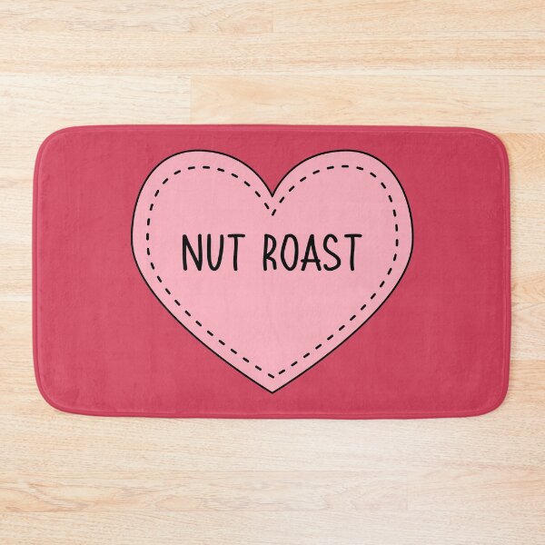 Item preview, Nut Roast Cute Pink Heart Stitches British Food designed and sold by cashewdays.