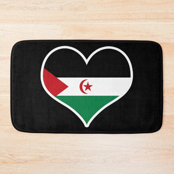 Item preview, Western Sahara Flag Heart designed and sold by PKHalford.