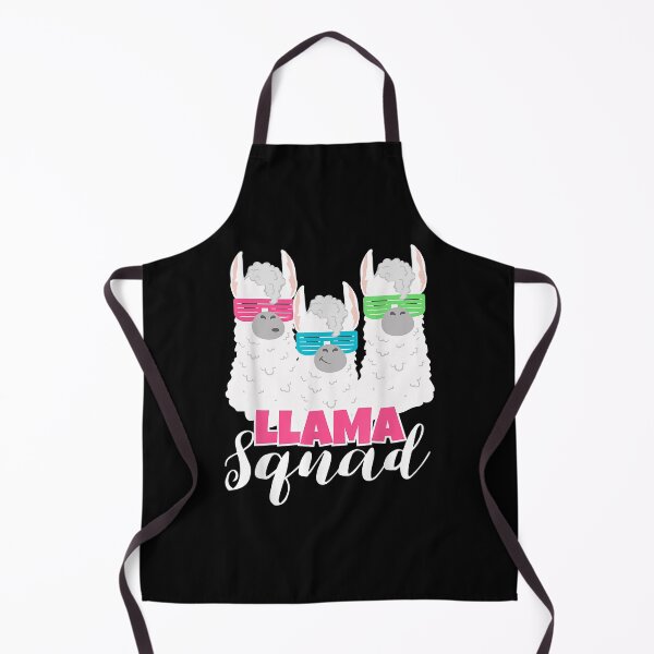 Item preview, Cute Llama Squad Retro 80s Style Gift designed and sold by DerekBrownn.