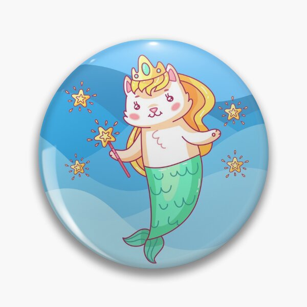 Item preview, Mermaid Cat  designed and sold by lmcvinco.