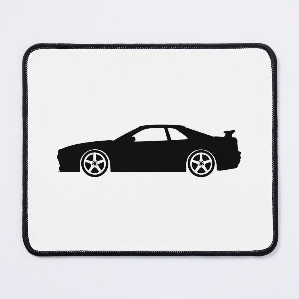 Item preview, Nissan Skyline R34 Silhouette Car Black JDM designed and sold by sticker-vault.