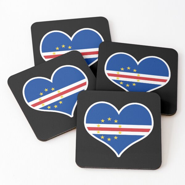 Item preview, Cape Verde Flag Heart designed and sold by PKHalford.
