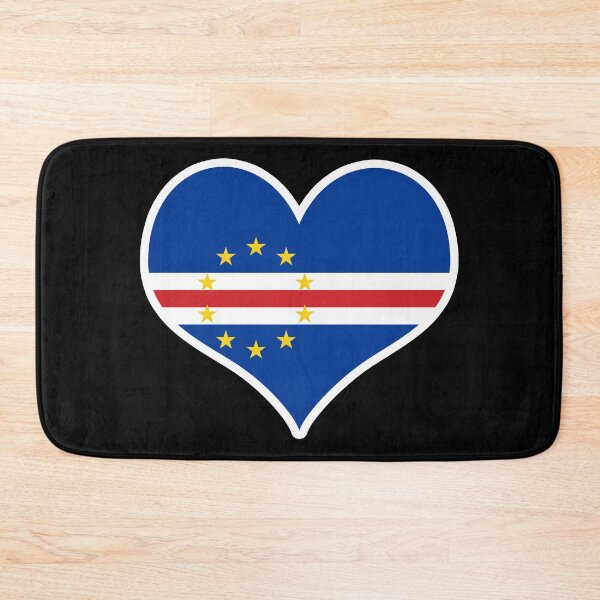 Item preview, Cape Verde Flag Heart designed and sold by PKHalford.