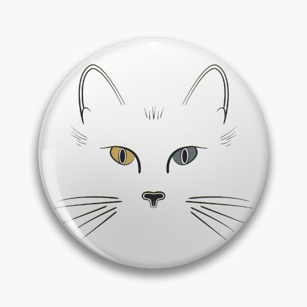 Artikelvorschau, Heterochromie Joy Cat [dunkel] entworfen und verkauft von PixelSamuel.