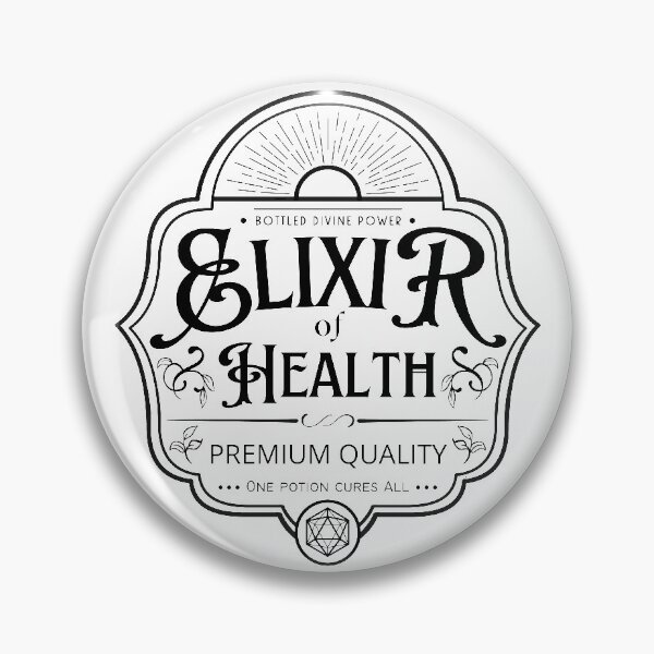 Item preview, Elixir of Health: Black Version designed and sold by Milmino.