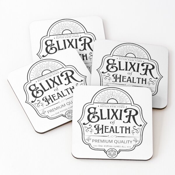 Item preview, Elixir of Health: Black Version designed and sold by Milmino.
