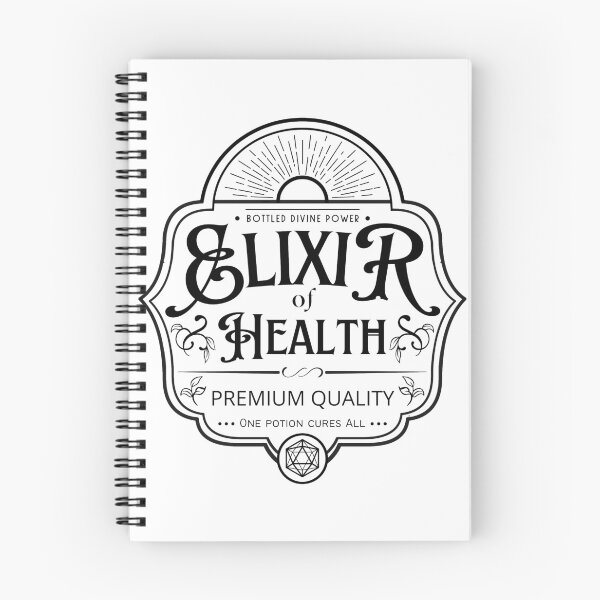 Item preview, Elixir of Health: Black Version designed and sold by Milmino.