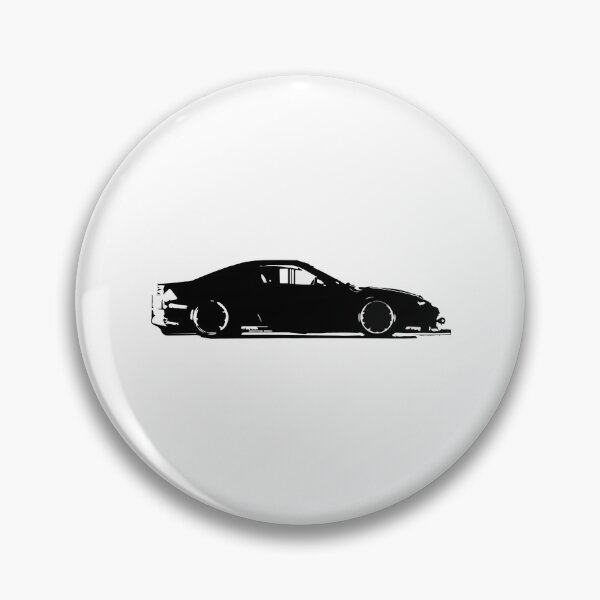 Item preview, Toyota Supra Silhouette Car Black JDM designed and sold by sticker-vault.