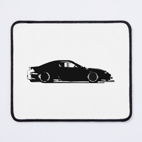 Item preview, Toyota Supra Silhouette Car Black JDM designed and sold by sticker-vault.