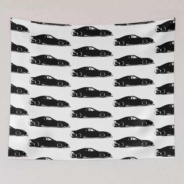 Item preview, Toyota Supra Silhouette Car Black JDM designed and sold by sticker-vault.
