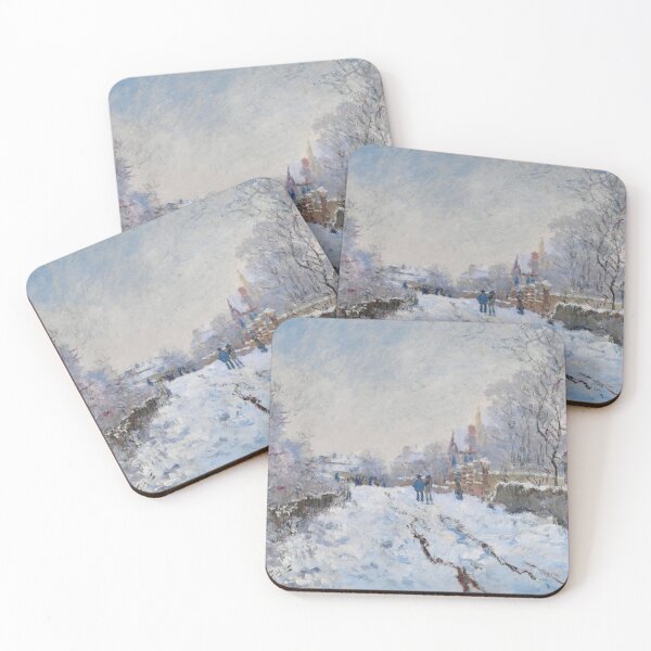 Item preview, Snow at Argenteuil  by Claude Monet - Great Arts designed and sold by InHerits.