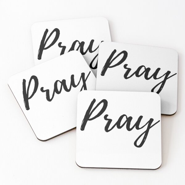 Item preview, Black Cursive Pray designed and sold by opptop.