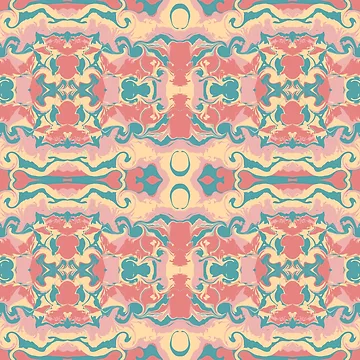 Artwork thumbnail, Abstract Boho Pattern by candyco56