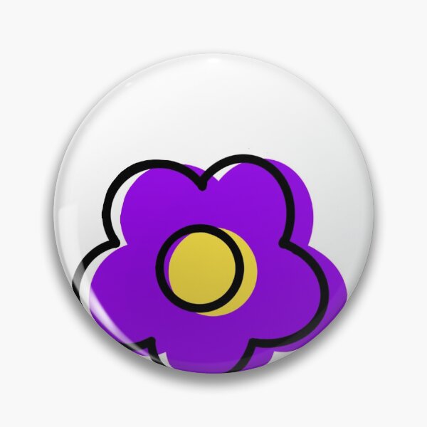 Item preview, 5-petal 3D flower purple designed and sold by ameliab11.