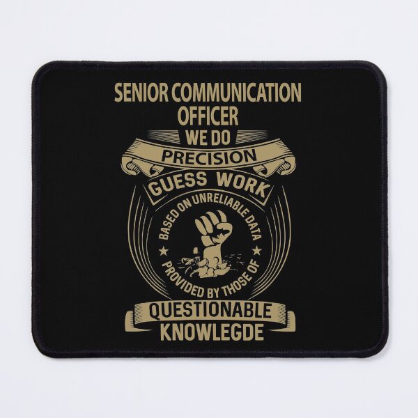 Item preview, Senior Communication Officer T Shirt - We Do Precision Job Gift Item Tee designed and sold by natalinedk.