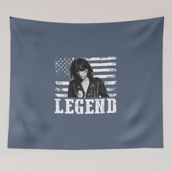 Item preview, Distressed American Flag Patti Smith Music Legend   designed and sold by LukeRee.