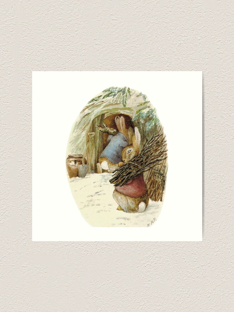 Simpkin Housekeeping by Beatrix Potter | Fine Art Print