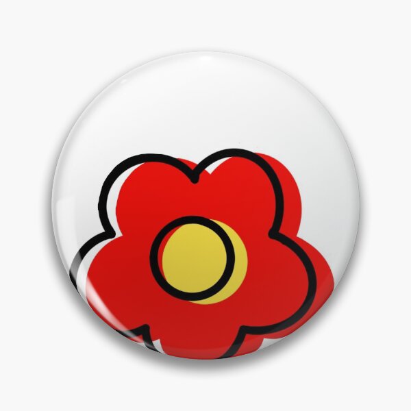 Item preview, 5-petal 3D flower red designed and sold by ameliab11.