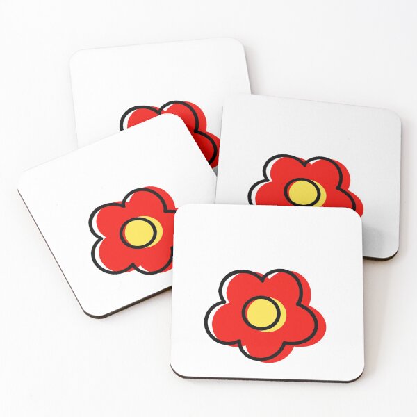 Item preview, 5-petal 3D flower red designed and sold by ameliab11.
