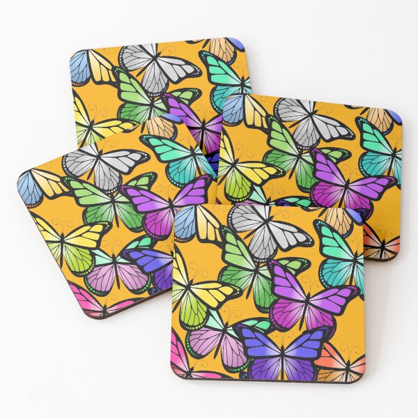Item preview, Butterflies In Different Colors designed and sold by MottoDigging.
