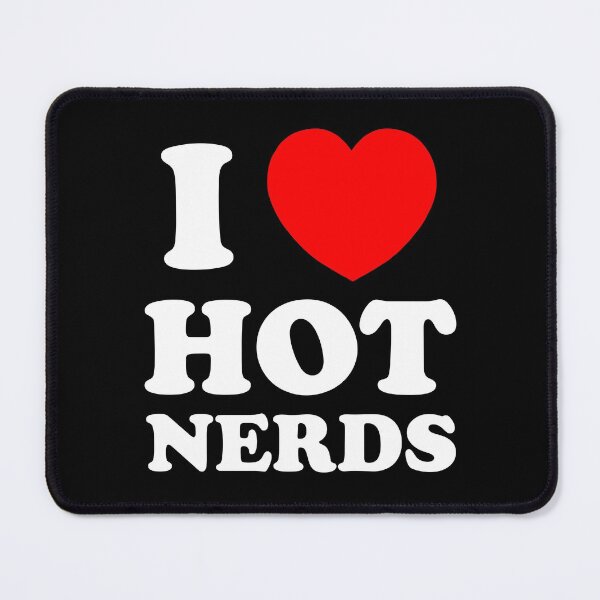 Item preview, I Love Heart Hot Nerds designed and sold by Rongway76.
