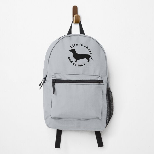 Item preview, Life is Short and So am I - Funny Dachshund designed and sold by DesignByLeo.