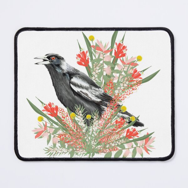 Item preview, Magpie in the garden  designed and sold by Nat Herington.