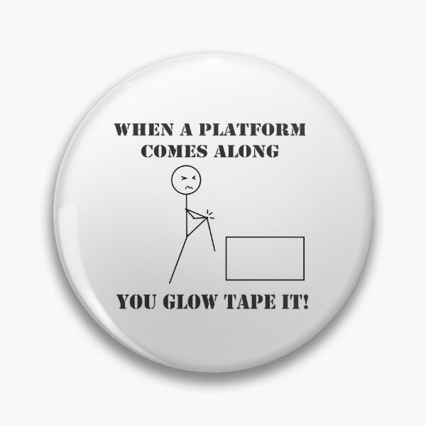 Item preview, Copy of Can We Get Some Glow Tape On That? designed and sold by BethNKateCreate.