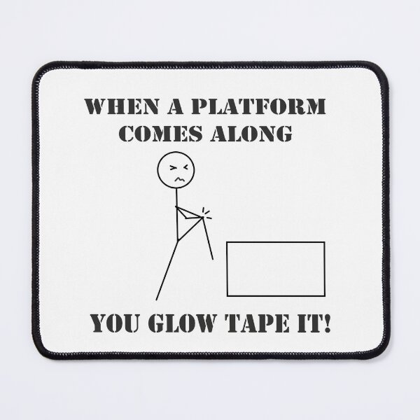Item preview, Copy of Can We Get Some Glow Tape On That? designed and sold by BethNKateCreate.