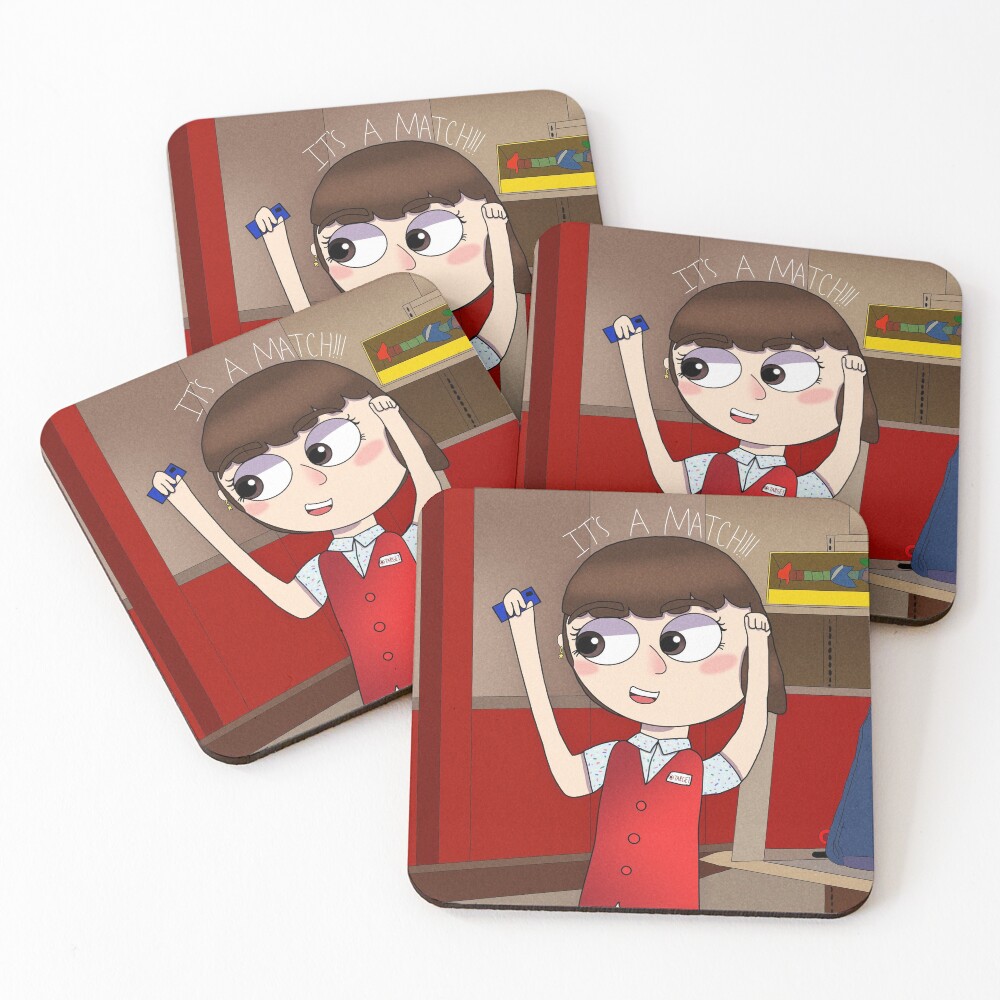 Item preview, Coasters (Set of 4) designed and sold by THEMLPASOUEFAN.