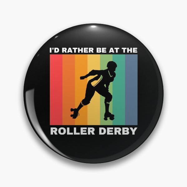 Item preview, I'd Rather Be at the Roller Derby designed and sold by Crafty-Mornings.