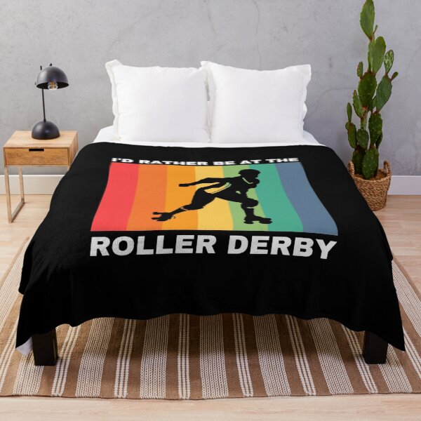 Item preview, I'd Rather Be at the Roller Derby designed and sold by Crafty-Mornings.