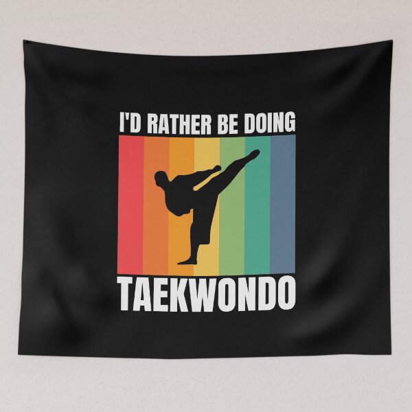 Item preview, I'd Rather Be Doing Taekwondo designed and sold by Crafty-Mornings.