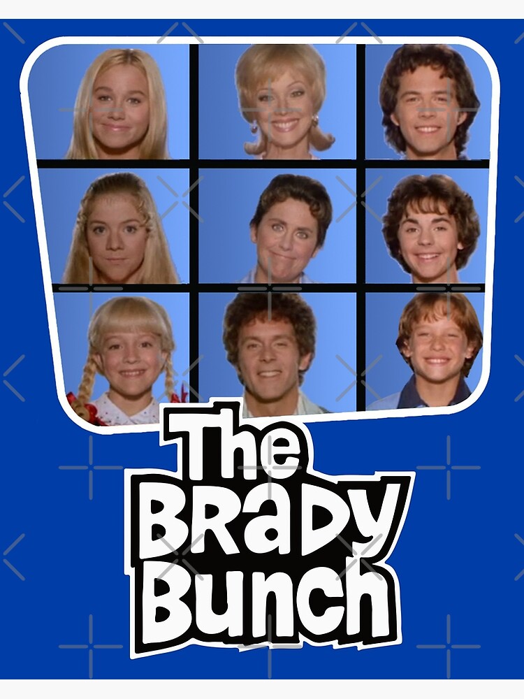 "The Brady Bunch" Poster for Sale by Nitrux Redbubble