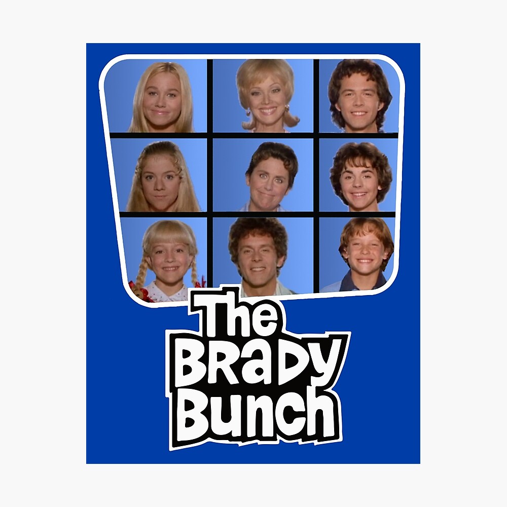 The Brady Bunch Vintage Poster 23.5 X 35 Brady Bunch T.V. Show