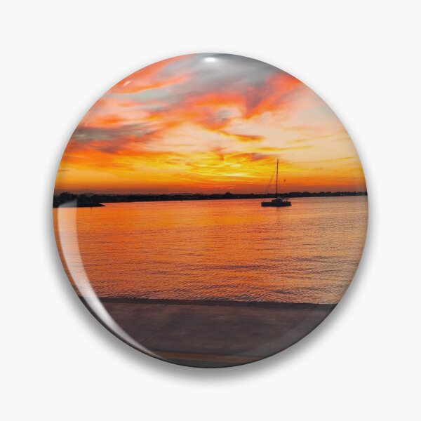 Item preview, Italien Sunset Sea Sunset Rimini  designed and sold by PaulPolygonart.