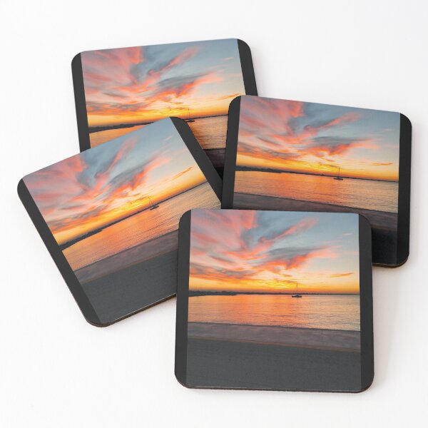 Item preview, Italien Sunset Sea Sunset Rimini  designed and sold by PaulPolygonart.