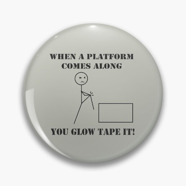 Item preview, Can We Get Some Glow Tape On That? designed and sold by BethNKateCreate.
