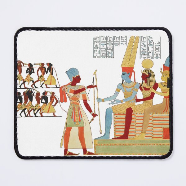 Item preview, Royal Pharaoh Mural with Hieroglyphics designed and sold by mycloudzdesign.