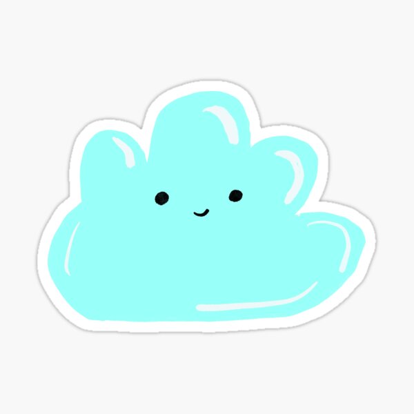 floaty cloud boi Sticker