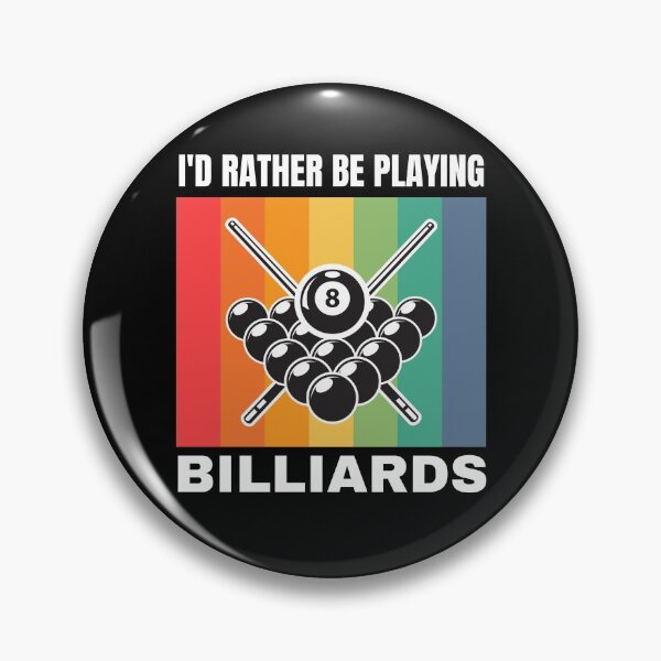 Item preview, I'd Rather Be Playing Billiards designed and sold by Crafty-Mornings.