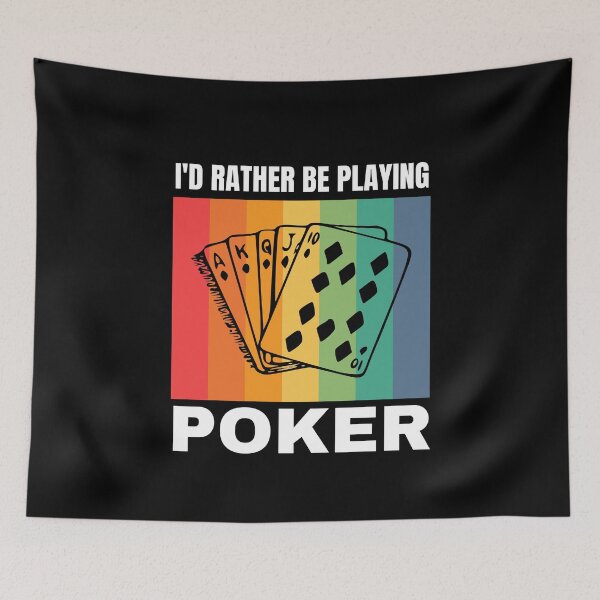 Item preview, I'd Rather Be Playing Poker designed and sold by Crafty-Mornings.
