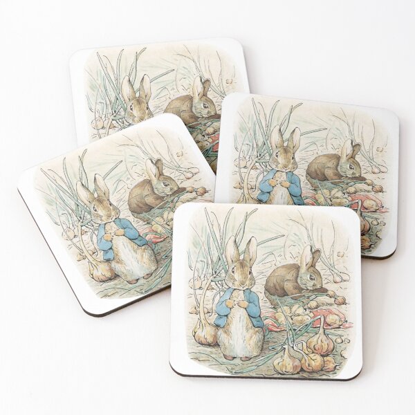Item preview, Beatrix Potter Benjamin Bunny and Peter Rabbit Illustration  designed and sold by Pinkmagenta.