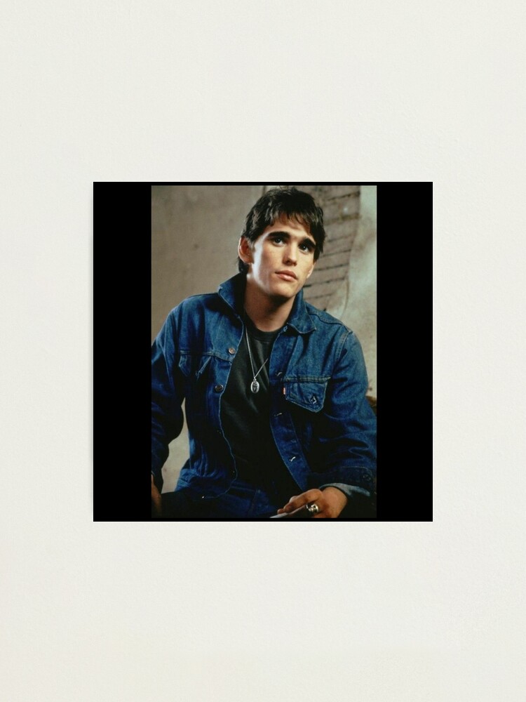 Impression Photo Dally Winston The Outsiders Matt Dillon Films Hollywoodiens Des Années 80 